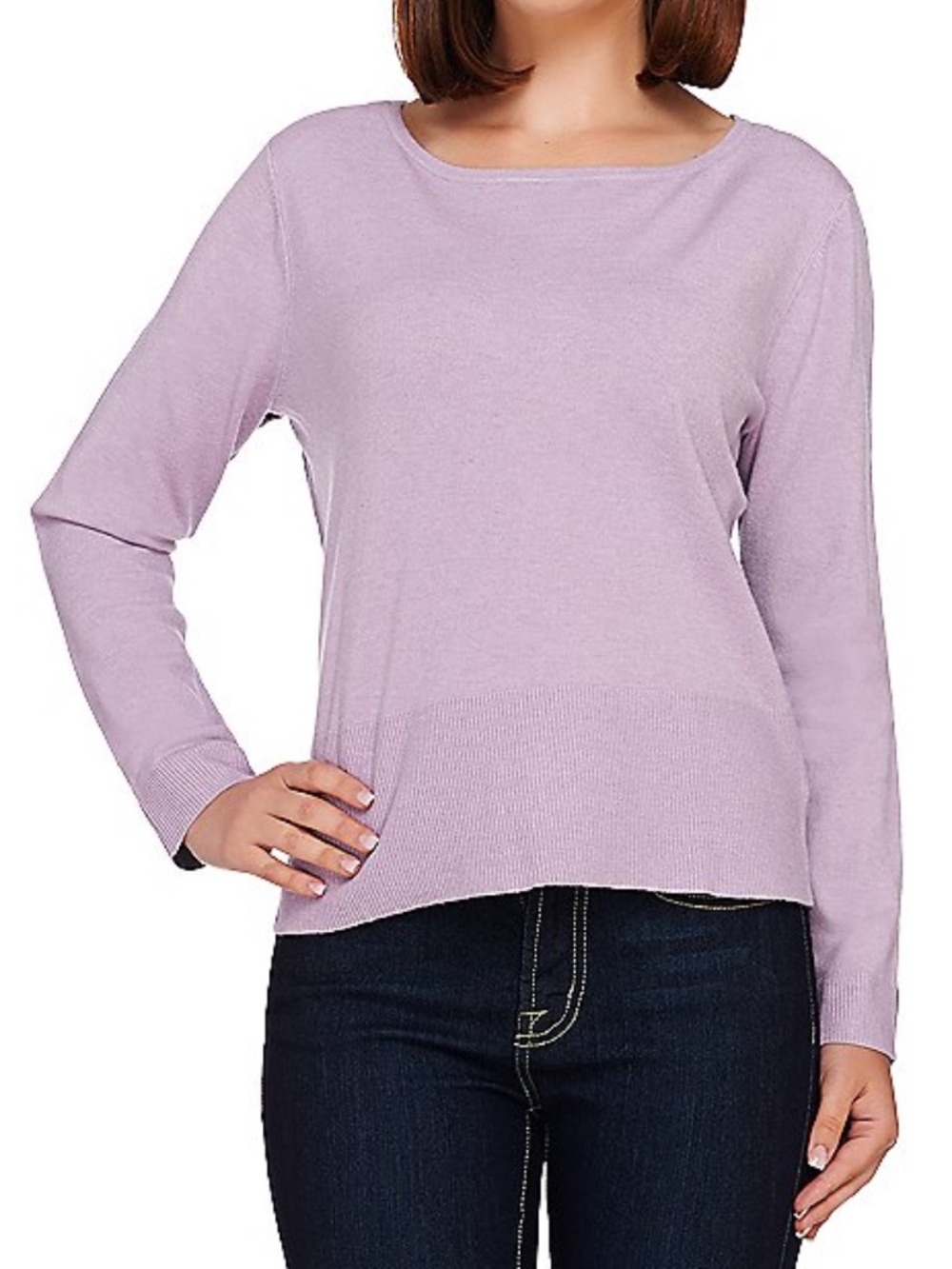 Styled by Joe Zee Color-Block Sweater  16725